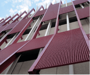 FRP grating architectural